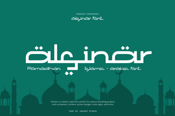 Alsinar: A Font with Elegance