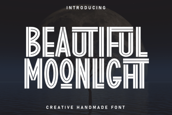 Beautiful Moonlight Font