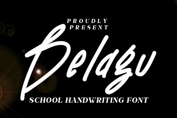 Belagu: A Whimsical Display Font