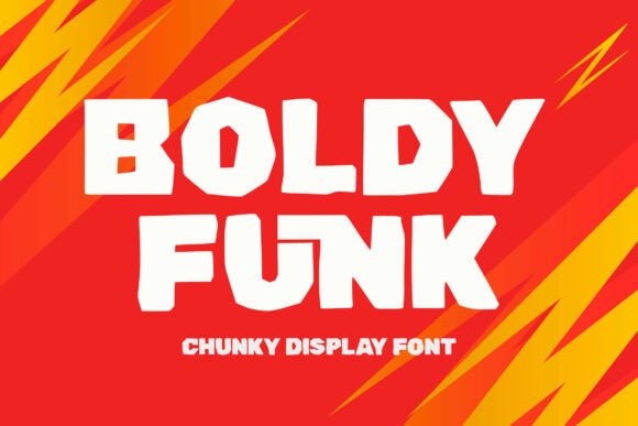 Boldy Funk Font for Creative Brands