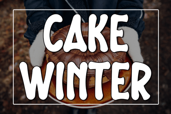 Cake Winter Font