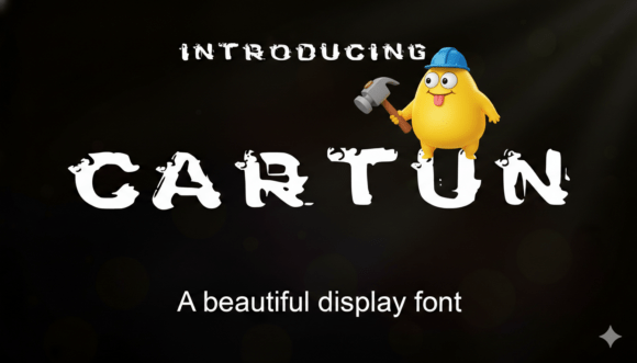 Cartun Font for Creative Projects