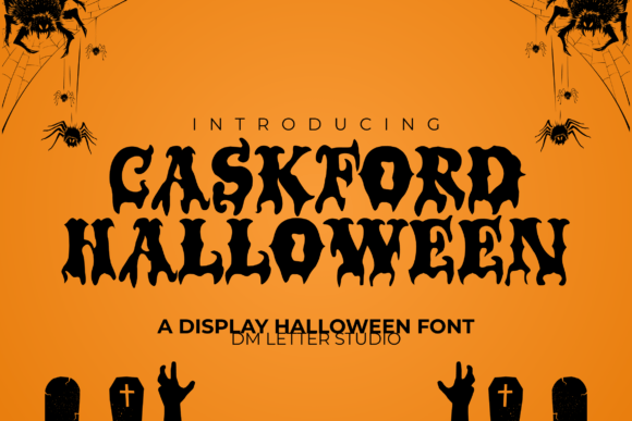 Caskford Halloween Font Review