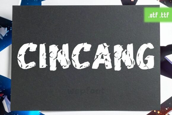 Cincang Font: Bold & Unique