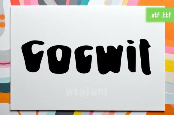 Cocwit Font: Nostalgic Display Power