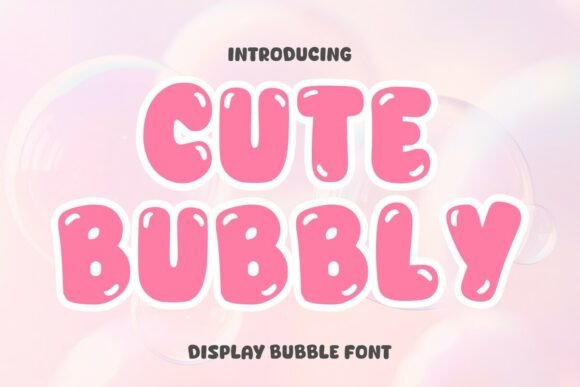 Cute Bubbly Font for Business Branding