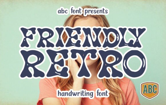 Friendly Retro Font for Editorial Design