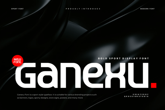 Ganexu Font: Modern Typography for Designers