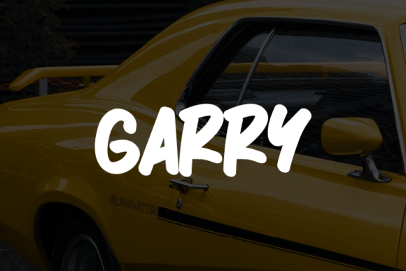 Garry: A Bold Font for Business Branding