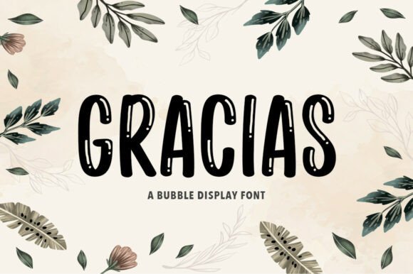 Gracias Display Font