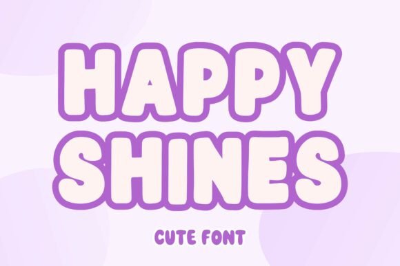 Happy Shines Font for Web Design