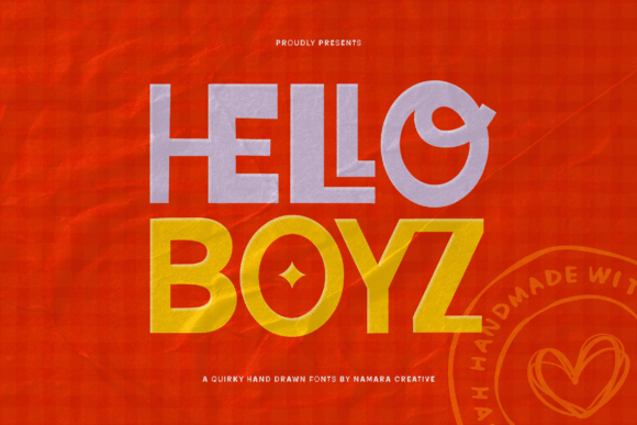 Hello Boyz Font for Web Design