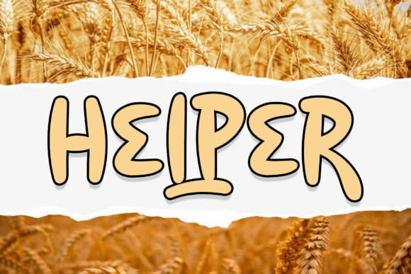 Helper Font for Bold Branding