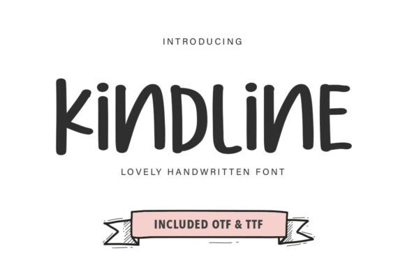 Kindline: A Modern Handwritten Font for Business
