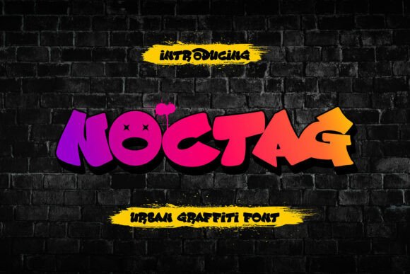 Noctag: A Bold Urban Typeface