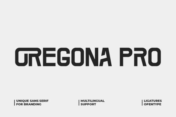 Oregona Pro Font for Creative Makers