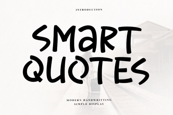 Smart Quotes Font for Creative Projects