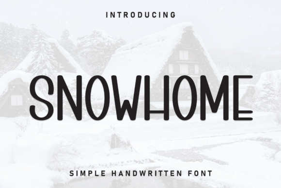 Snowhome Font for Web Design