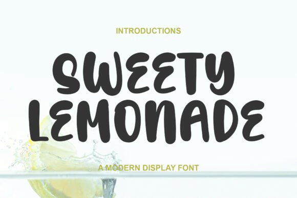 Sweety Lemonade Font for Elegant Design