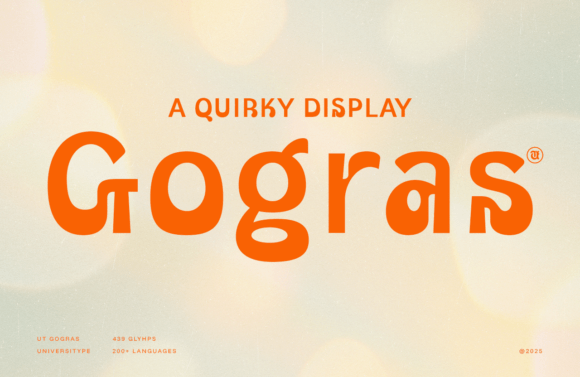 Ut Gogras Font for Bold Web Design