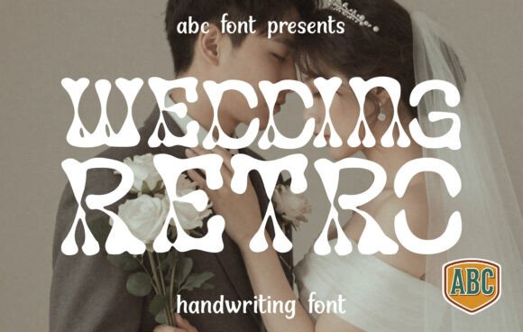 Wedding Retro Font for Timeless Branding