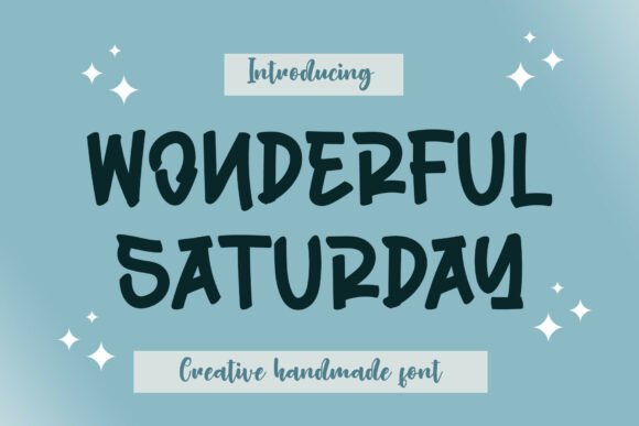 Wonderful Saturday Font Review